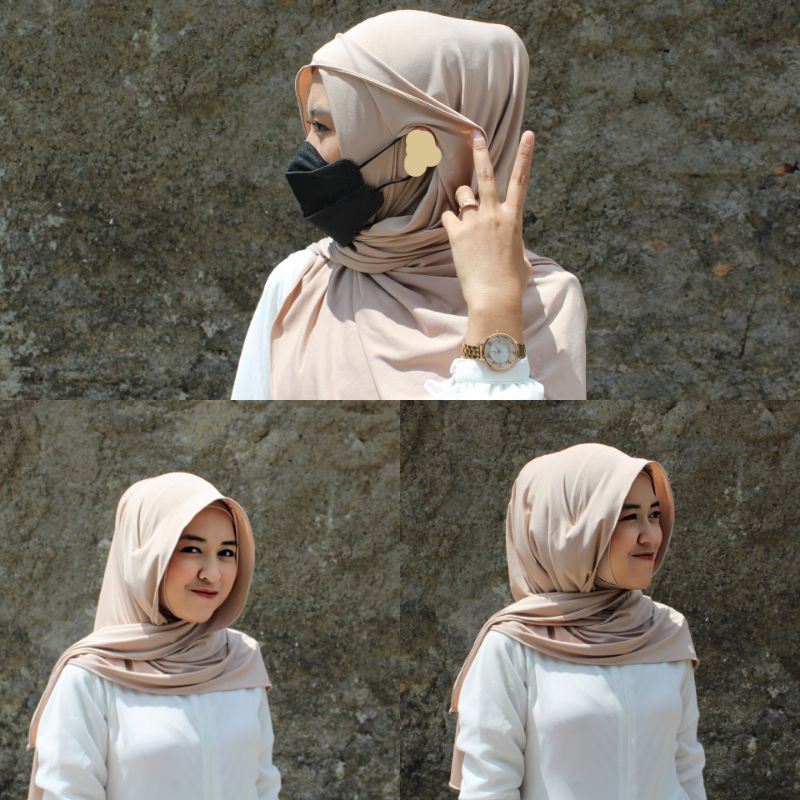 PASHMINA INSTAN INNER/ PASHMINA JERSEY INSTAN/ PASHMINA MASKER/ HIJAB MASKER/ JILBAB MASKER. TERMURAH PASHMINA INSTAN