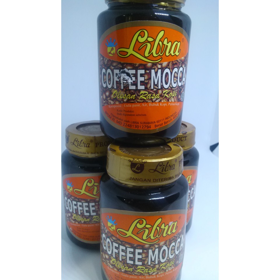 

Selai Olesan LIBRA Coffee Coffe Mocca Kopi Moka 400gr 400 gr gram Besar