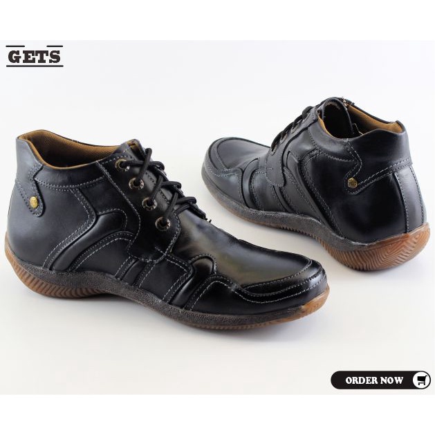 Sepatu Kulit Pria Kasual Model Tali untuk Pria Sepatu kulit kasual Sepatu Pria