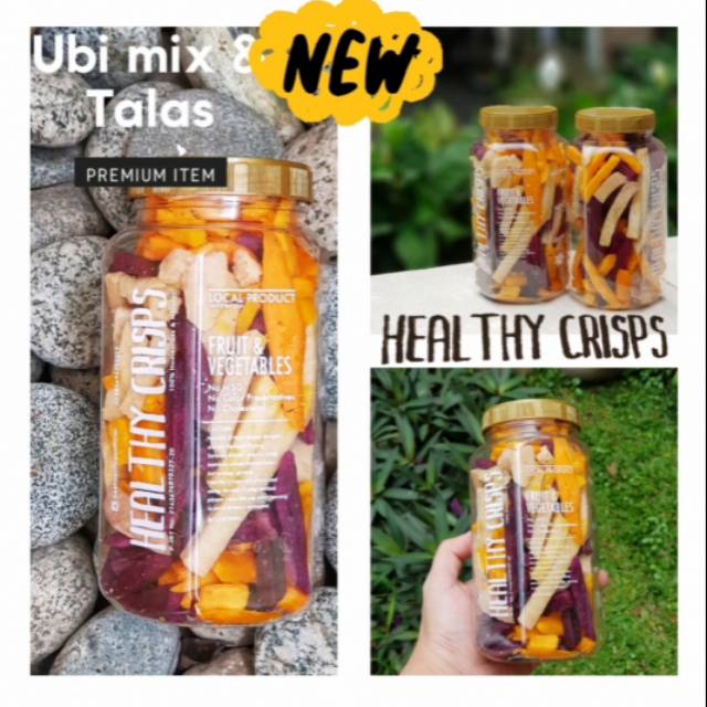 

Healthy Crisps STICK UBI MIX TALAS