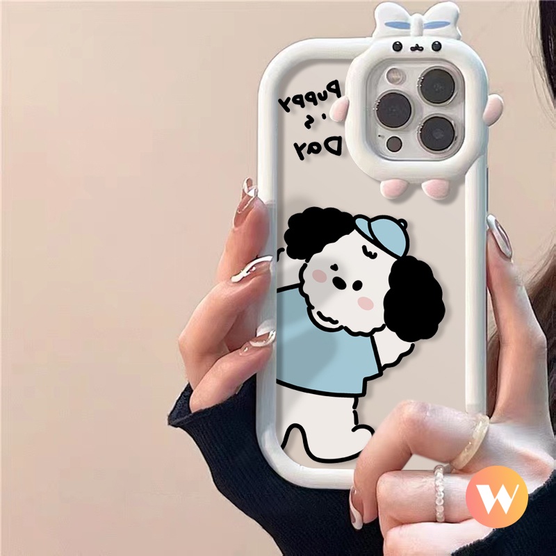 Soft Case TPU Motif Kartun Anjing Lucu Untuk IPhone 14 7 8 6 6S Plus 11 13 12 14 Pro Max XR X XS Max SE 2020 14Pro Max 14 Plus