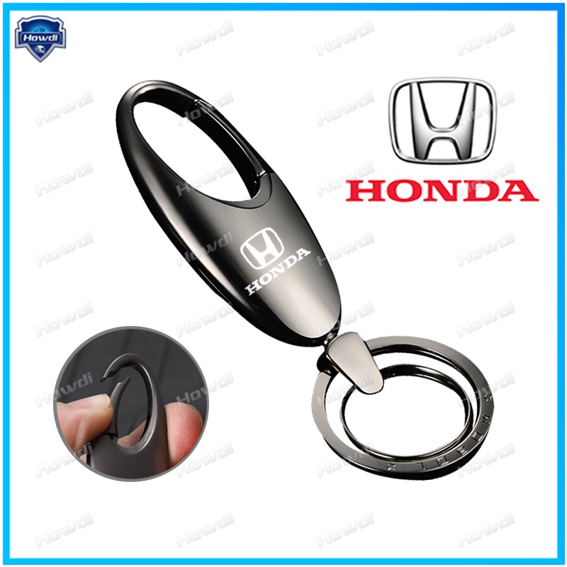 Gantungan Kunci Bentuk Tetesan Air Bahan Alloy Metal Dengan logo Untuk Honda