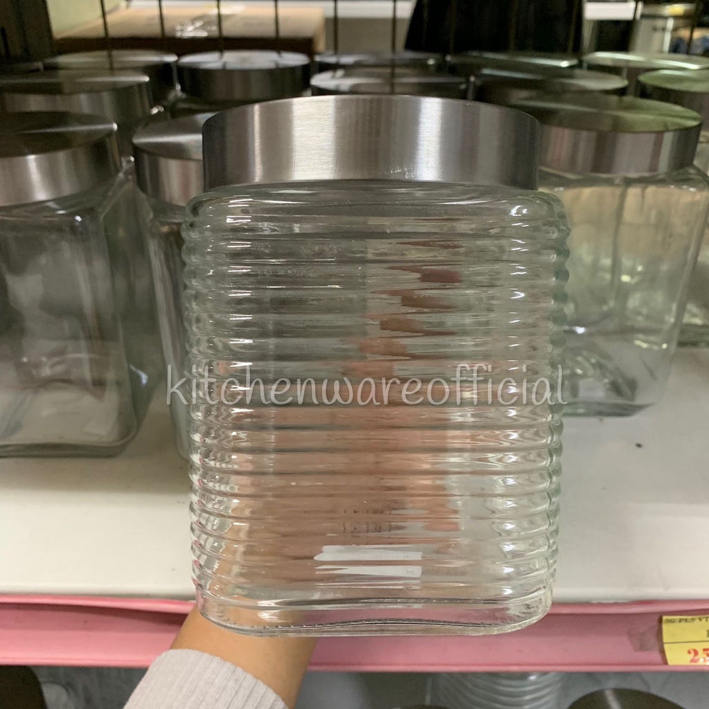 TOPLES KACA KOTAK BENING UNIK/ TOPLES KACA CANTIK/ TOPLES MAKANAN/ TOPLES ELEGANT