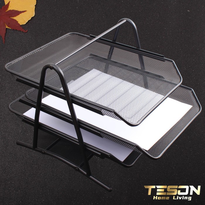 

READY Rak Kertas Dokumen Surat 3 Susun / Paper Document Letter Tray 3 Tier BERKUALITAS