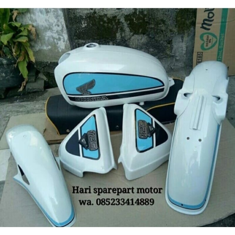 Body set Cb Full Airbrush + bok aki