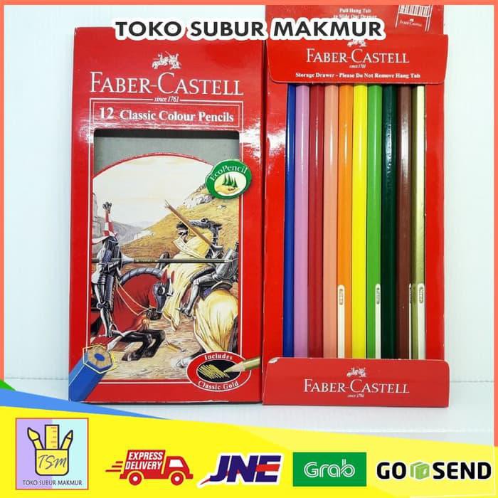 

PENSIL WARNA 12 WARNA PANJANG CLASSIC - FABER CASTELL