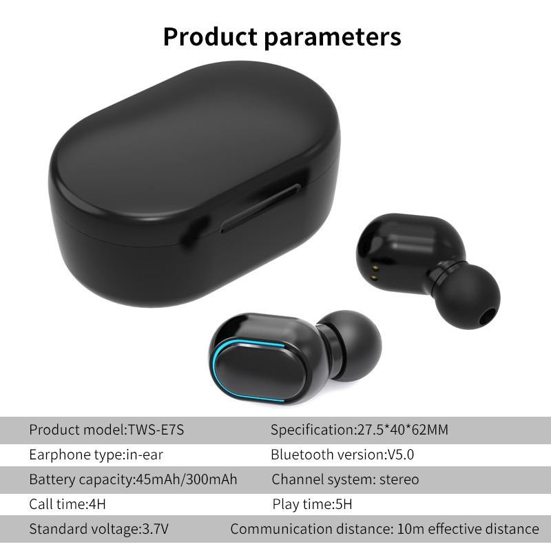 【COD】Jovitech TWS Earphone Bluetooth Wireless Earbuds Digital Display Touch Control Waterproof HiFi Stereo Headset -T10