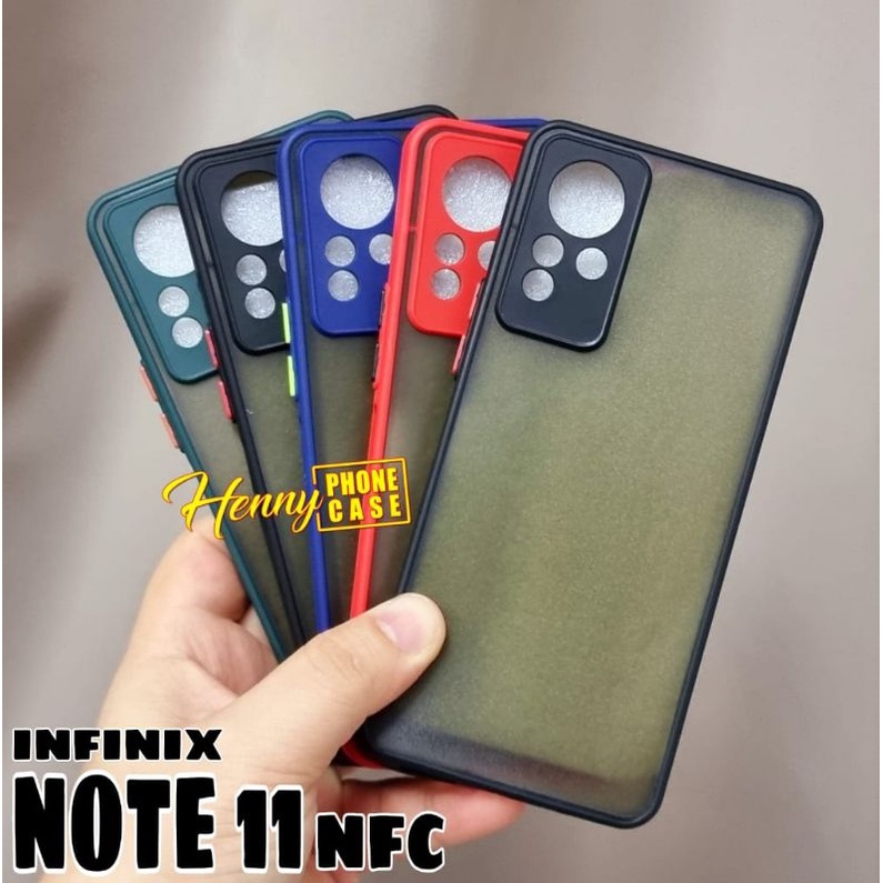 INFINITE NOTE 11 NFC CASE MY CHOICE PELINDUNG CAMERA CASING SOFTCASE SILIKON