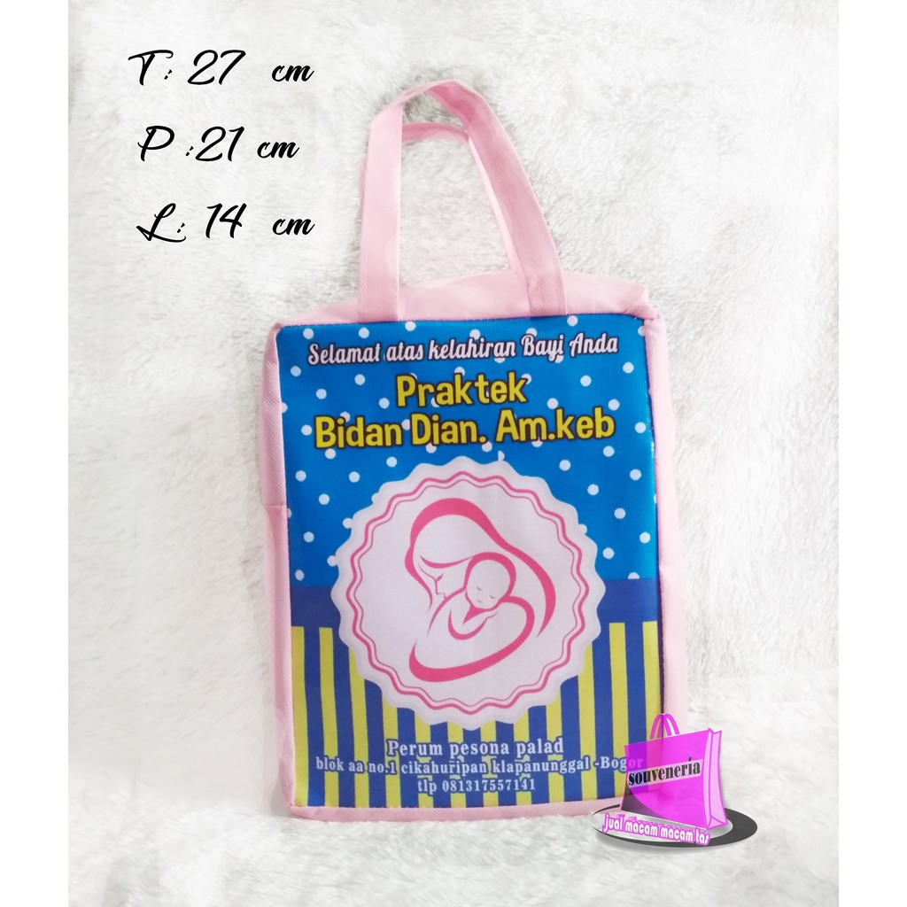 

Tas Promosi Bidan resleting