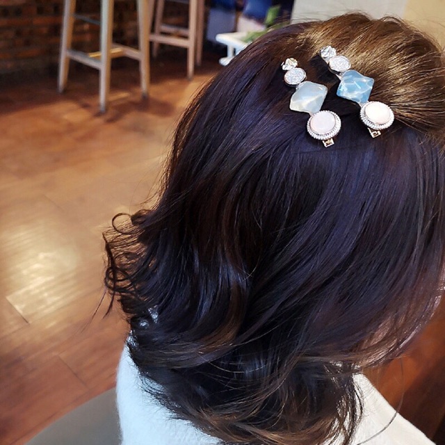 READY INDONESIA Pearl hair clip hairpin jepit rambut wanita cewek import korea murah