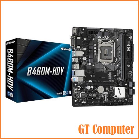 ASRock B460M-HDV (LGA1200, B460, DDR4, USB3.2, SATA3)