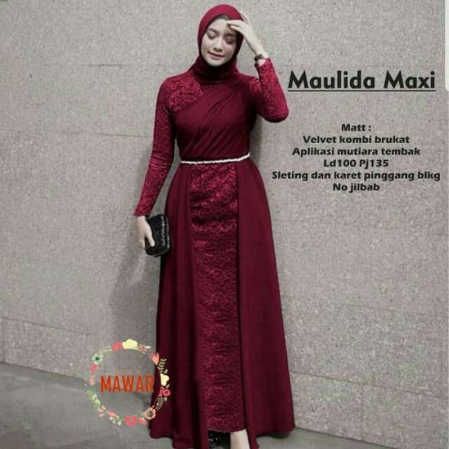 GAMIS WANITA MAULIDA MAXY