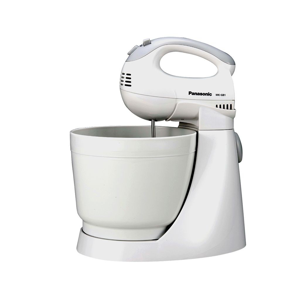 RRMS Panasonic Mk-Gb1Wsr Mixer dengan Bowl Putih untuk Adonan Kue