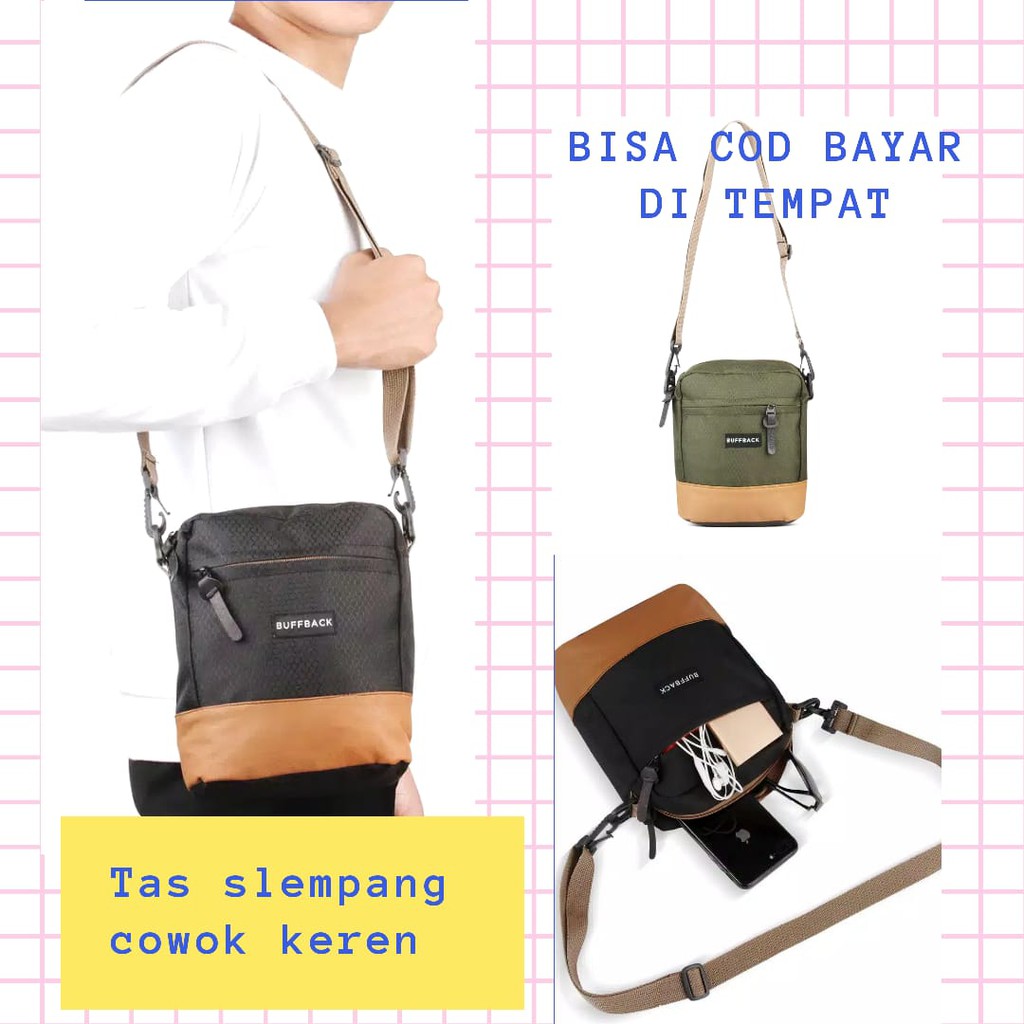 Tas Selempang Cowok / Tas Buffback Original / Tas Cowok Keren