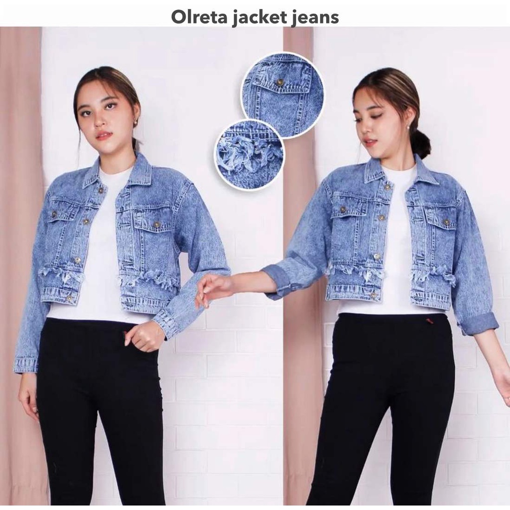 Olreta jacket jeans - Thejanclothes