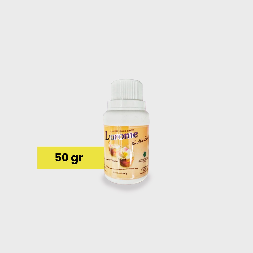 

L'arome Vanilla Susu/Perisa Makanan 50 gr
