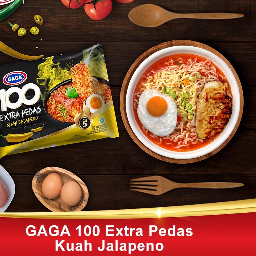 

limited Edition✔️Paket Hemat 10 pcs Gaga 100 Kuah Extra Pedas Jalapeno. (GG1)|SQ3
