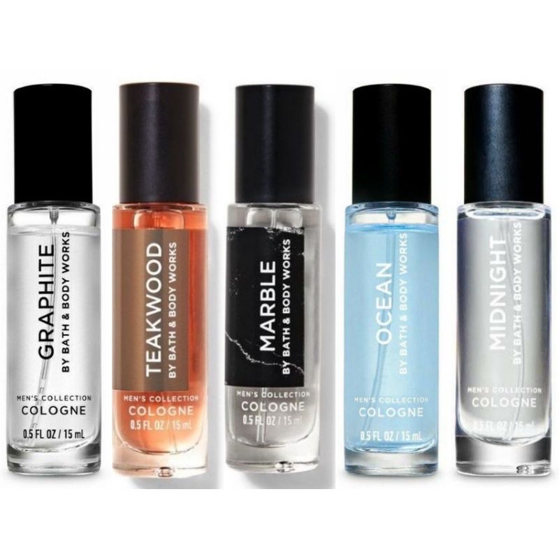 BBW Bath & body works travel cologne for men 15ml