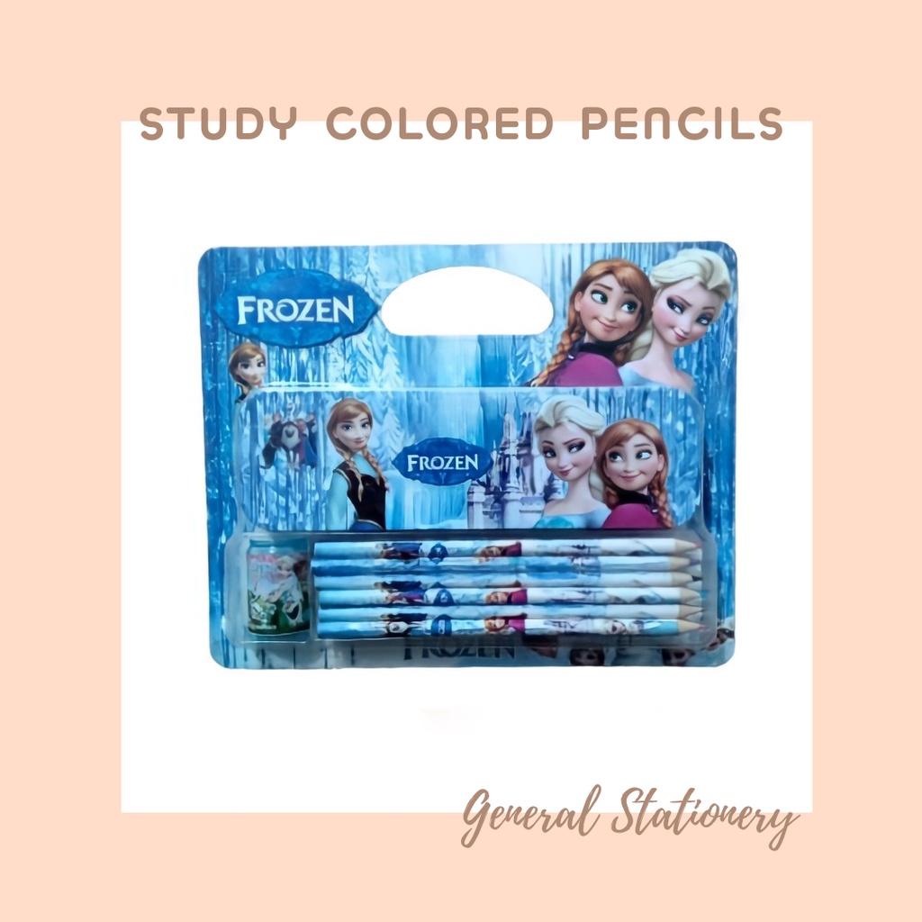 

Pensil Warna Frozen / Study Colored Pensils