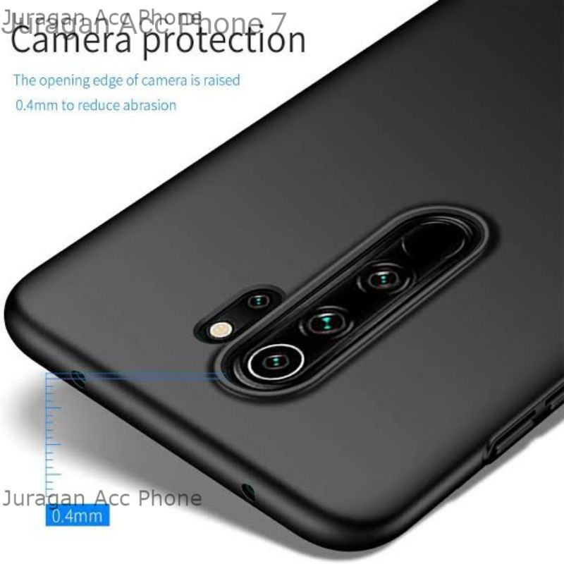 Soft Case Blackmatte Xiaomi Redmi Note 8 Pro Casing Silikon  Black Matte Xiaomi Redmi Note 8 Pro Ori