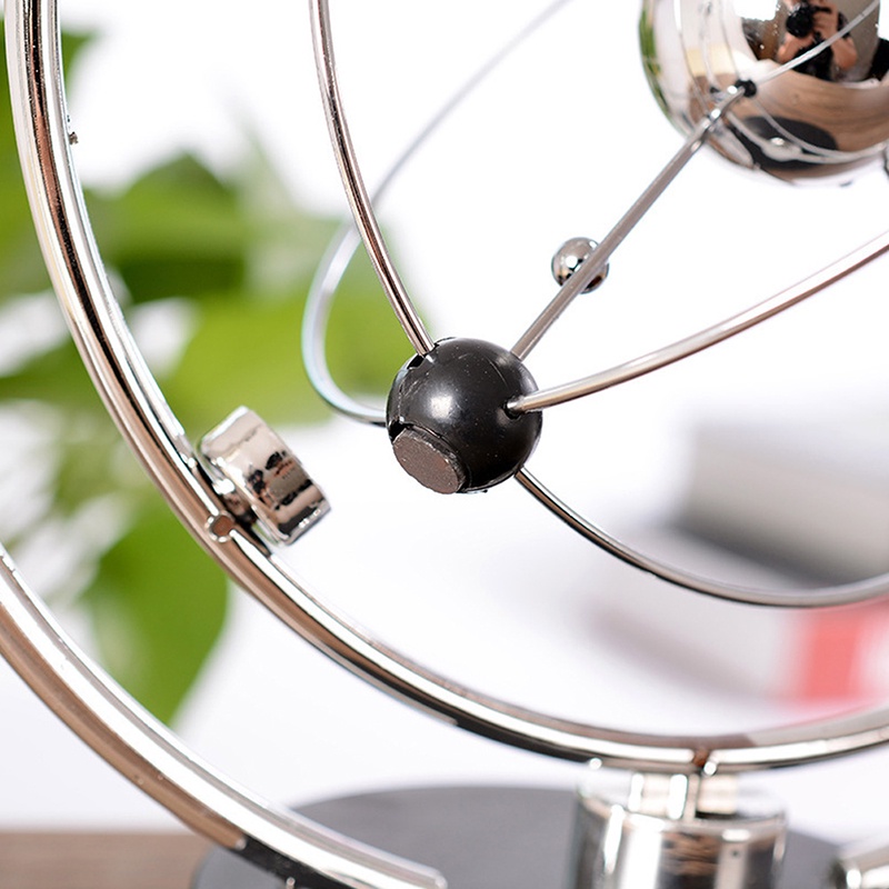 Mary Kinetic Orbital Revolving Gadget Gerak Abadi Meja Kantor Art Decor Mainan Hadiah