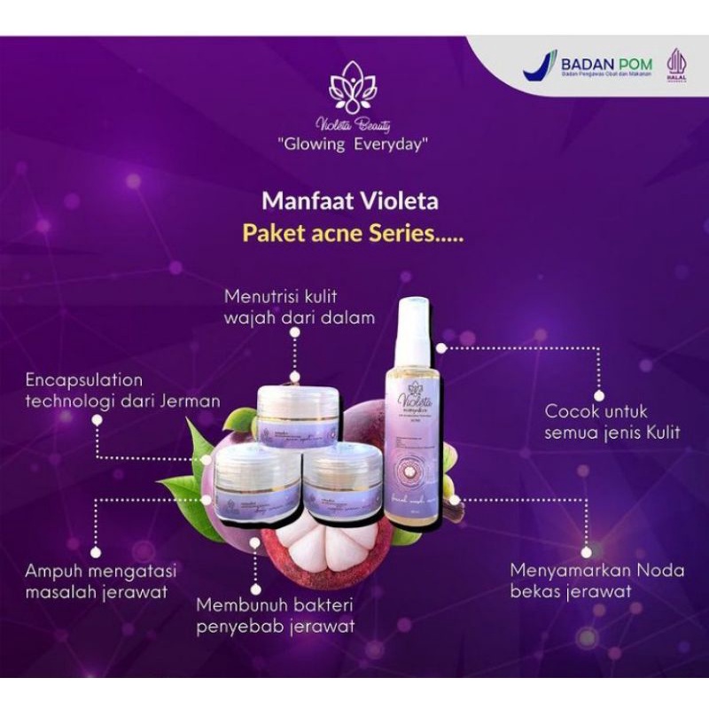 VIOLETA BEAUTY CARE BRIGHTENING GLOW SERIES