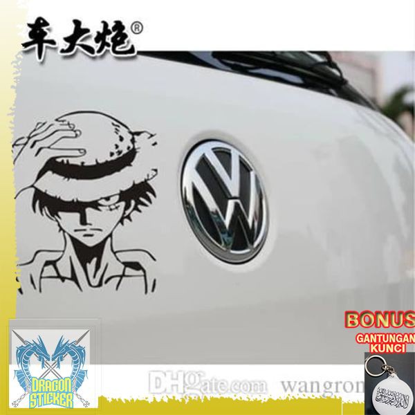 

TERMURAH sticker lufy bajak laut anime Dragon Sticker