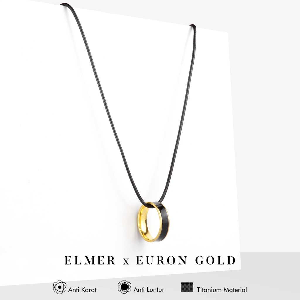 Emrys Elmer x Simple Ring Kalung Couple Pria Wanita