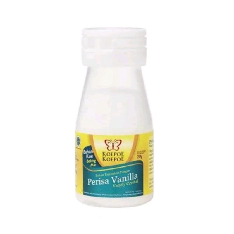 

Vanili Bubuk Kupu-Kupu Botol 20g / (Kemasan Botol) Perisa VANILLA KOEPOE KOEPOE 20gr