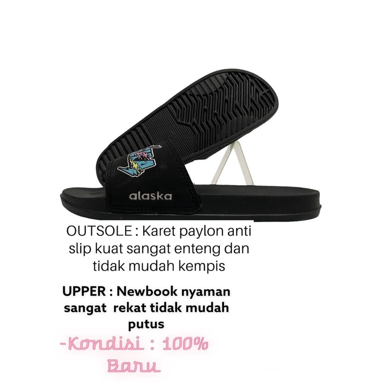 Sandal Slide Pria Original ALASKA Kualitas Premium