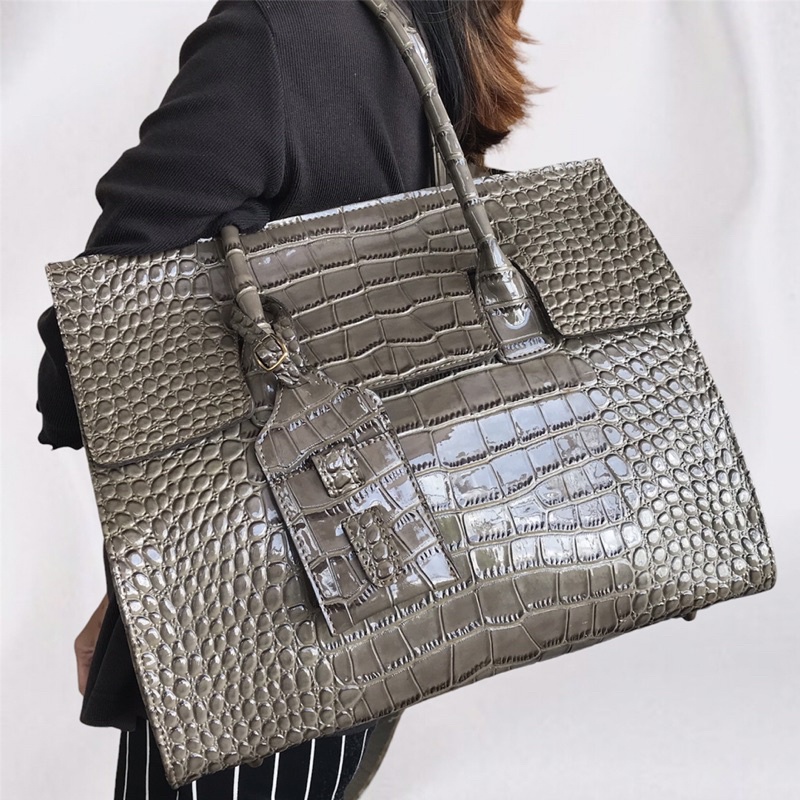 BIRKIN lookalike                                                             croco tote bag         