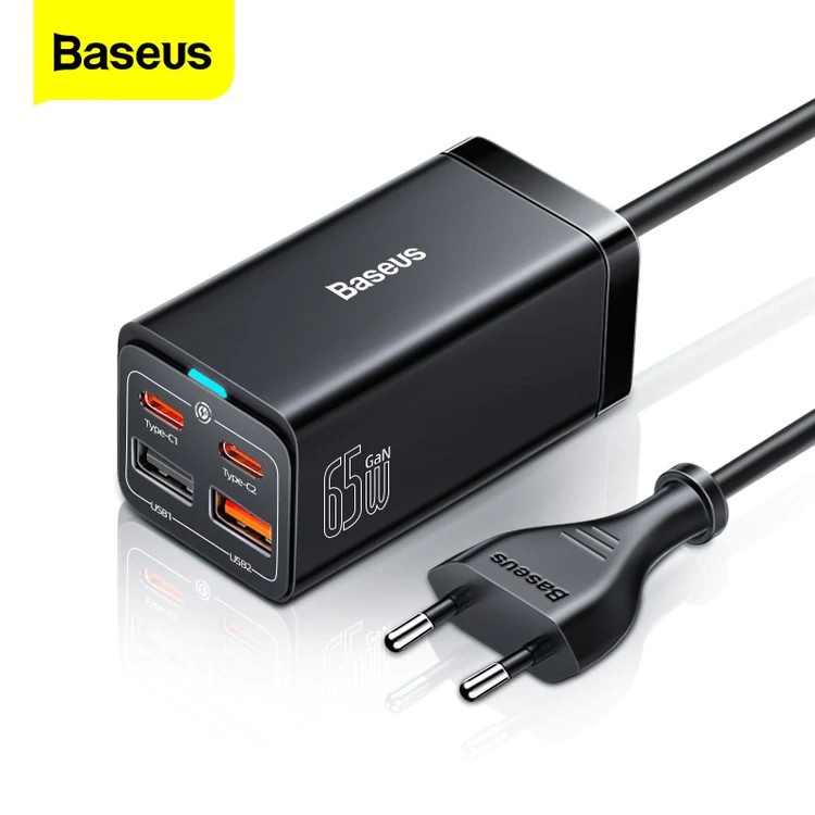 Charger Baseus GaN3 Pro Desktop Fast Charger 2C+2U 65W EU - CCGP04