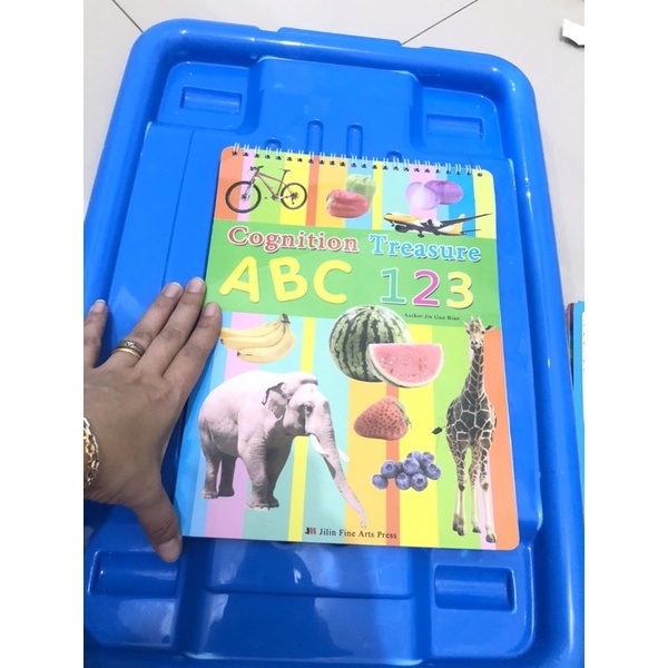READY buku anak alphabet books number books abc animals shape colors cars buku perkalian penjumlahan animal book