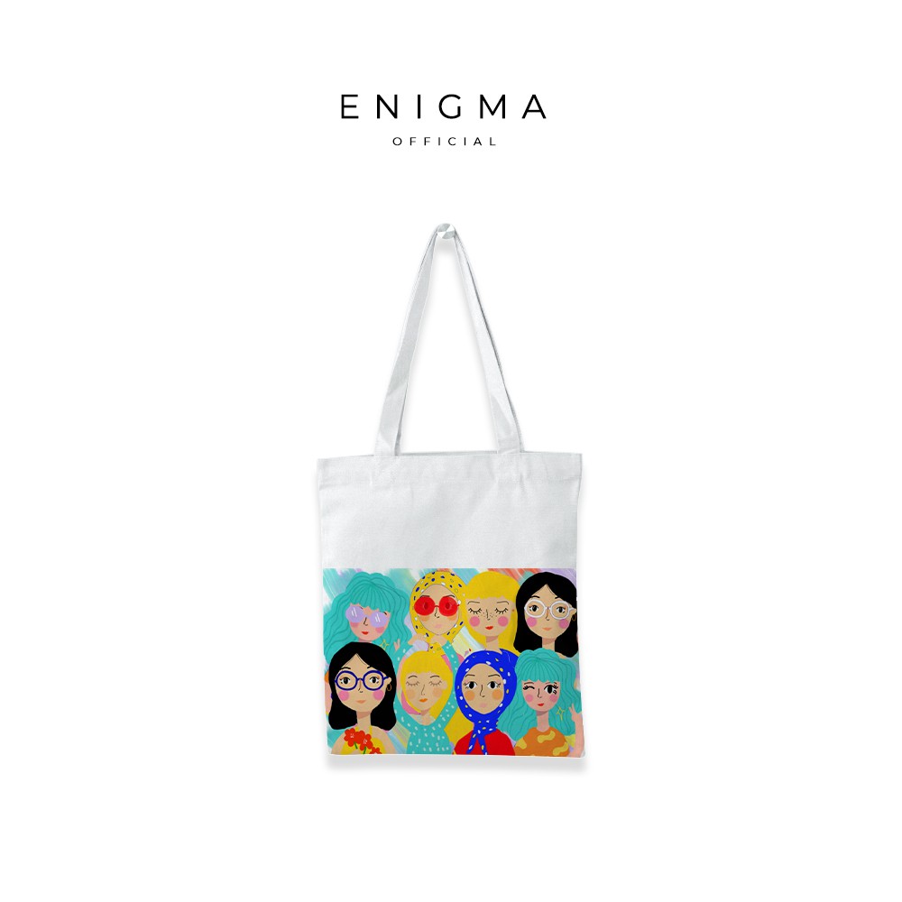 SALE TOTEBAG KANVAS PREMIUM ORIGINAL ENIGMA TAS WANITA TOTE BAG WANITA