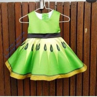 dress gaun pesta anak custom made couple sister
