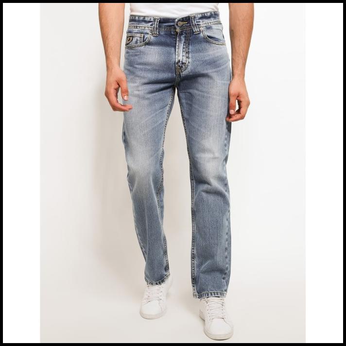 Celana Panjang Jeans Denim Pria Lois Original Asli Model Basic 04