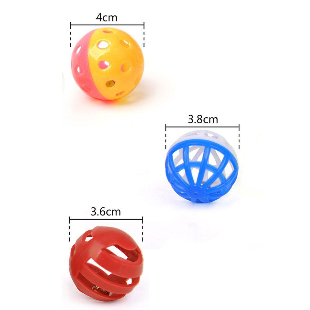TOP Tinkle Bell Bola Kerincingan Plastik Diameter Kecil Hollow Bola