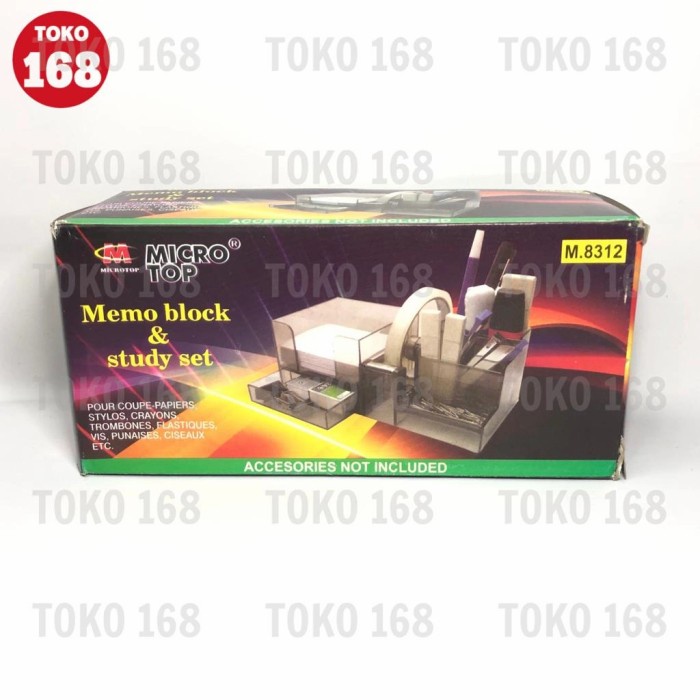 

Berkualitas Microtop Memo Block & Study Set / Desk Set M.8312 (Pcs) Promo