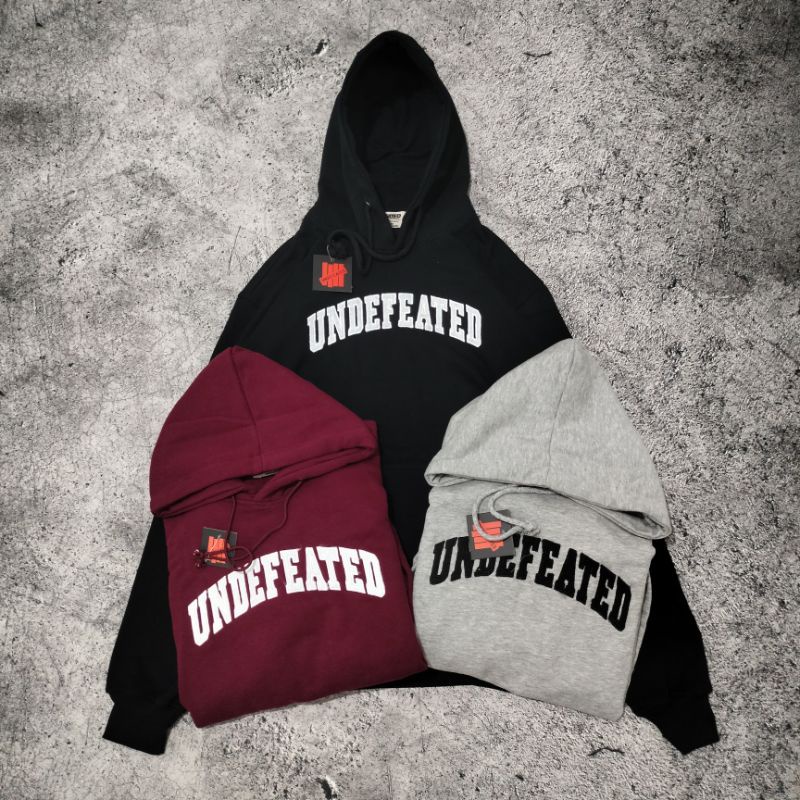 READY BISA COD !!! SWEATER HOODIE UNDEFEATED MIRROR PREMIUM HIGHT QUALITY FULLTAG&amp; LEBEL