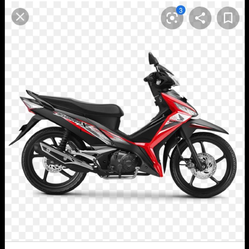 Arem Forek lengan ayun Supra x125 F1,Blade new,Supra helm'in