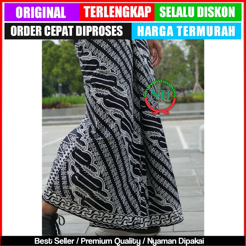 Sarung Batik Pria / Sarung Sudjiwo Tejo / Sarung Jancukers / Sarung Sujiwo Tejo / Sarung Panah Gandh