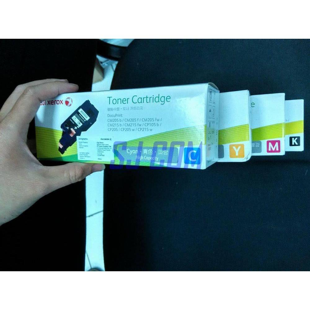 TONER XEROX CM 205 BK / CYAN / MAGENTA / YELLOW ORIGINAL 100%