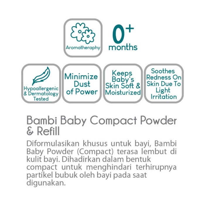 Bambi Baby Compact Powder