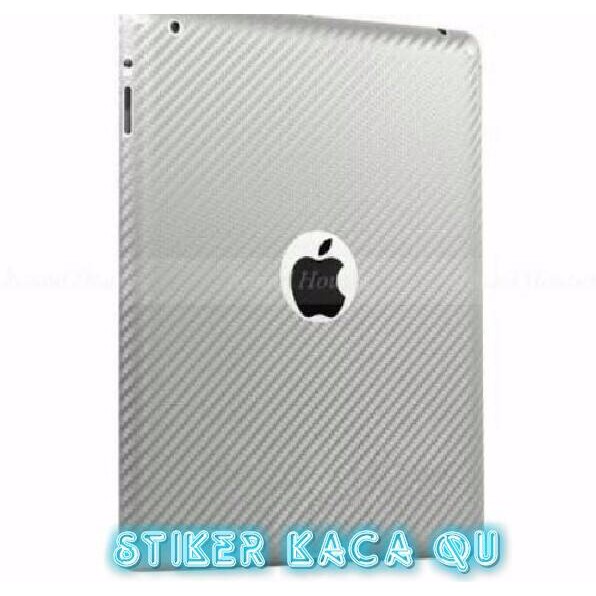 

sticker/stiker carbon warna putih