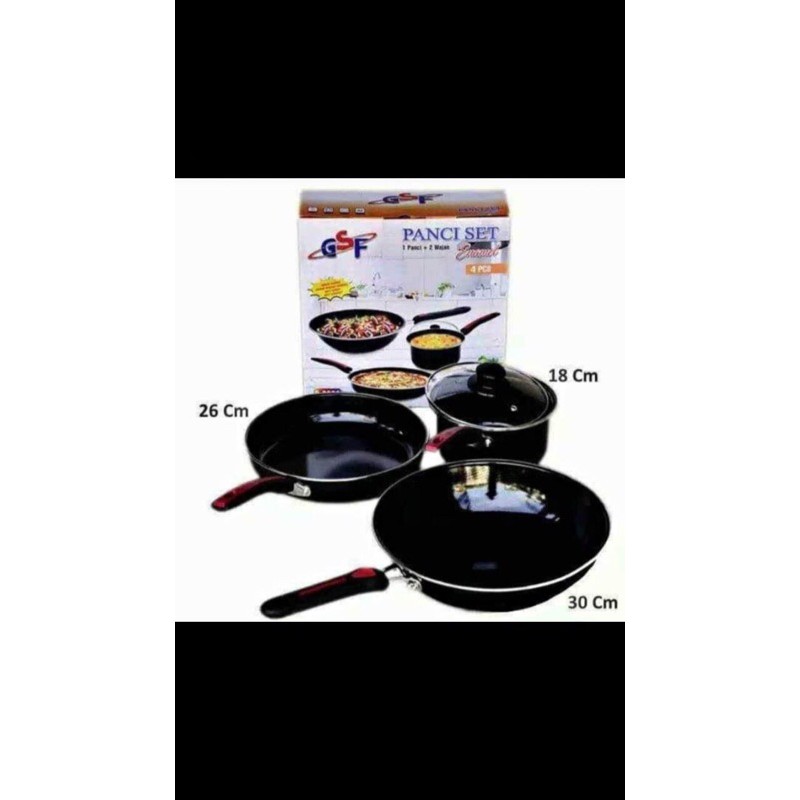 panci set enamel