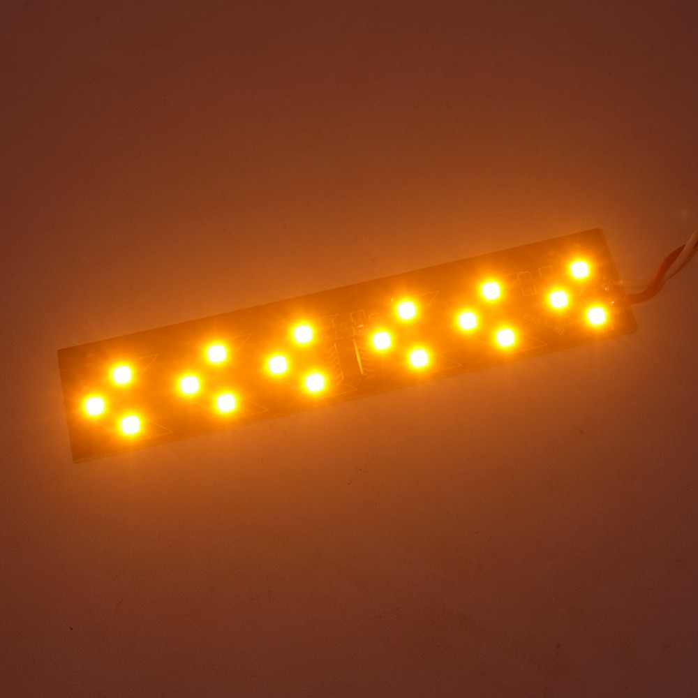 BK-LS68 - DRL Sein Running Model Panah 10 cm 18 Led 6 Segmen