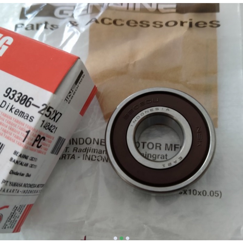 BEARING GENUINE YAMAHA ( 93306-252X7 )