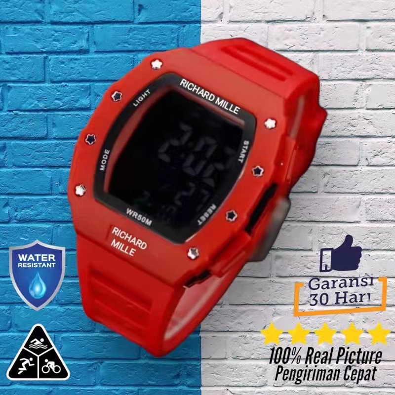 BEST SELLER - Grosir Jam Tangan Pria Dan Wanita RM  Fashion Sport digital - COD - Best Seller