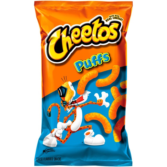 

Spesial Promo - Cheetos Puffs Cheddar Cheesse Usa Import Jumbo Puff Crunchy Chetos