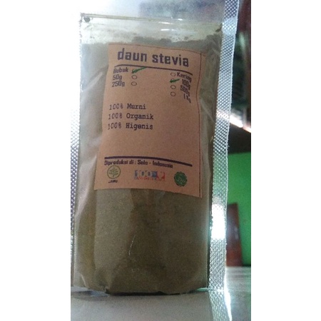 

Bubuk daun Stevia 100gr